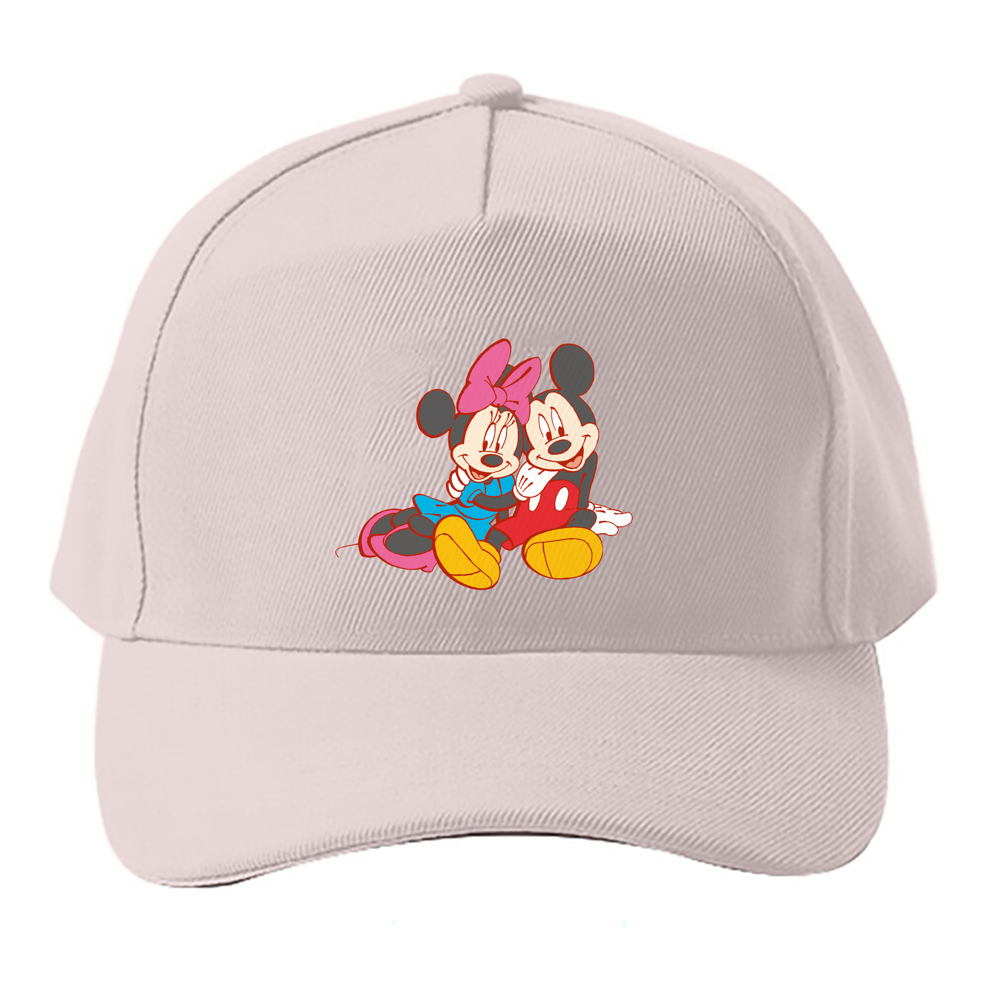 （画像用） ミッキーマウス Mickey Mouse ベースボールキャップ 綿100％ 男女兼用 帽子 スポーツ